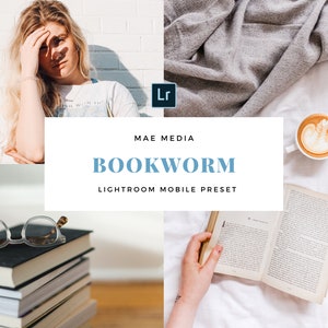 Bookworm | Lightroom Mobile Preset | 8 variations
