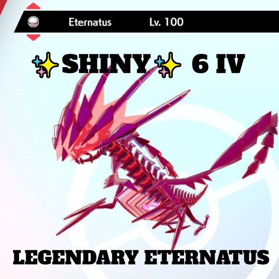 6iv Shiny Eternatus Pokemon Sword And Shield Shiny Legendary Etsy 6iv Shiny Eternatus Pokemon Sword And Shield Shiny Legendary Etsy