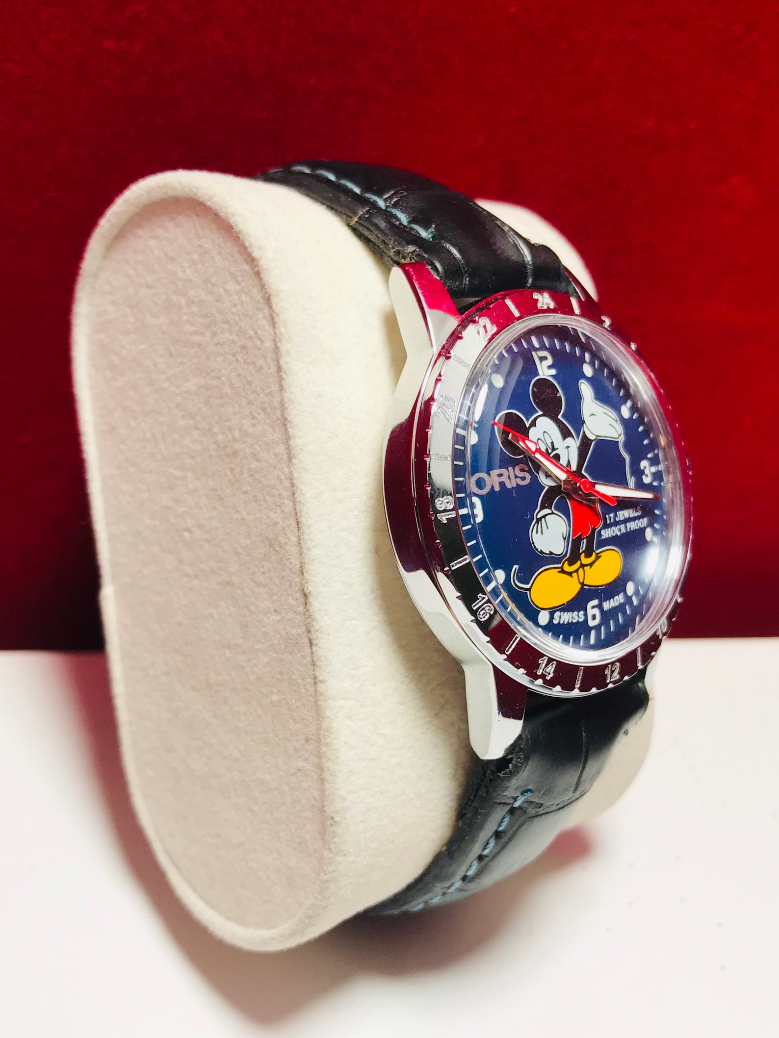 oris mickey mouse watch
