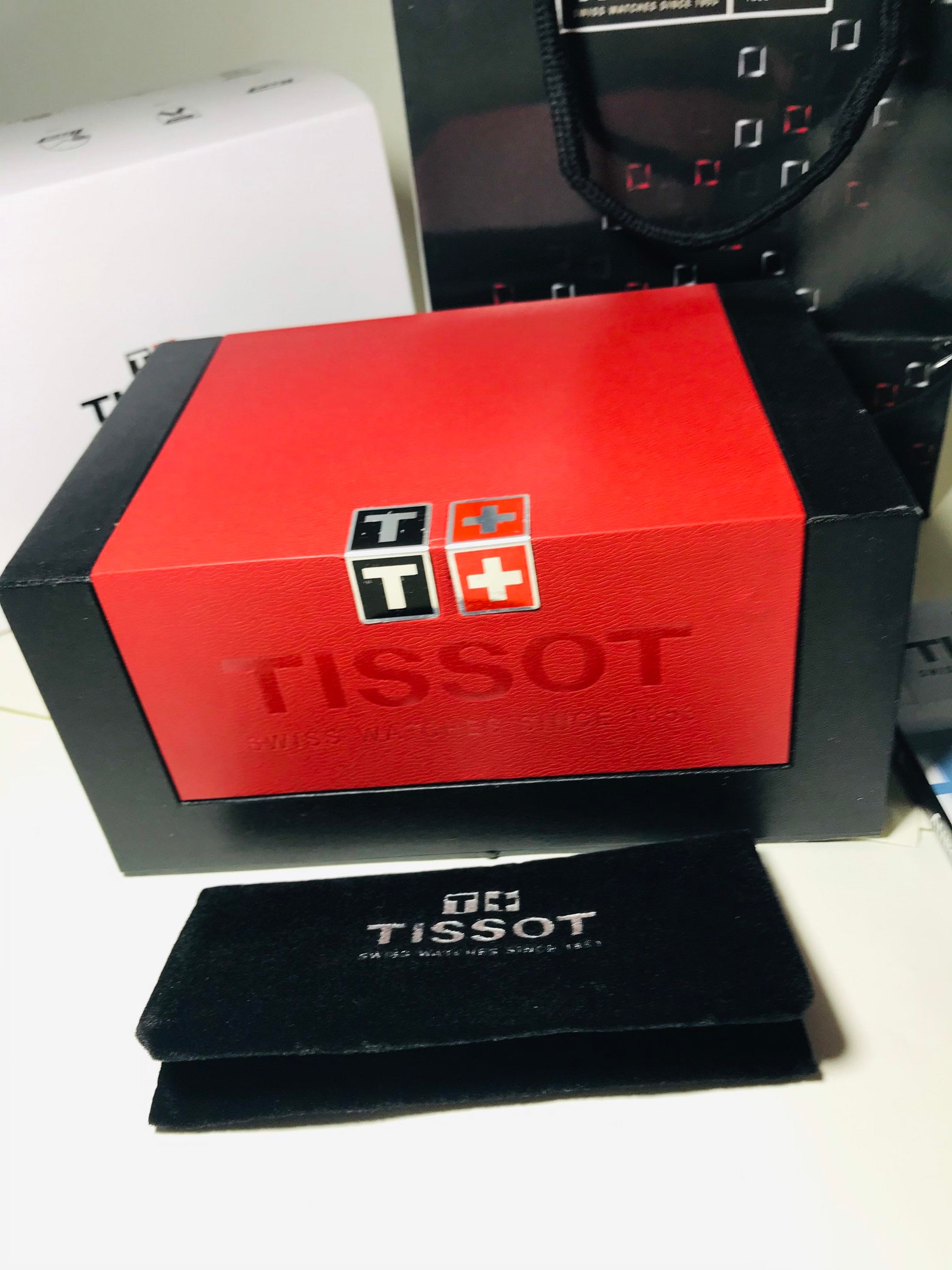 Luxury Tissot Watch Box New With Carton Sleeve Outer and Etsy