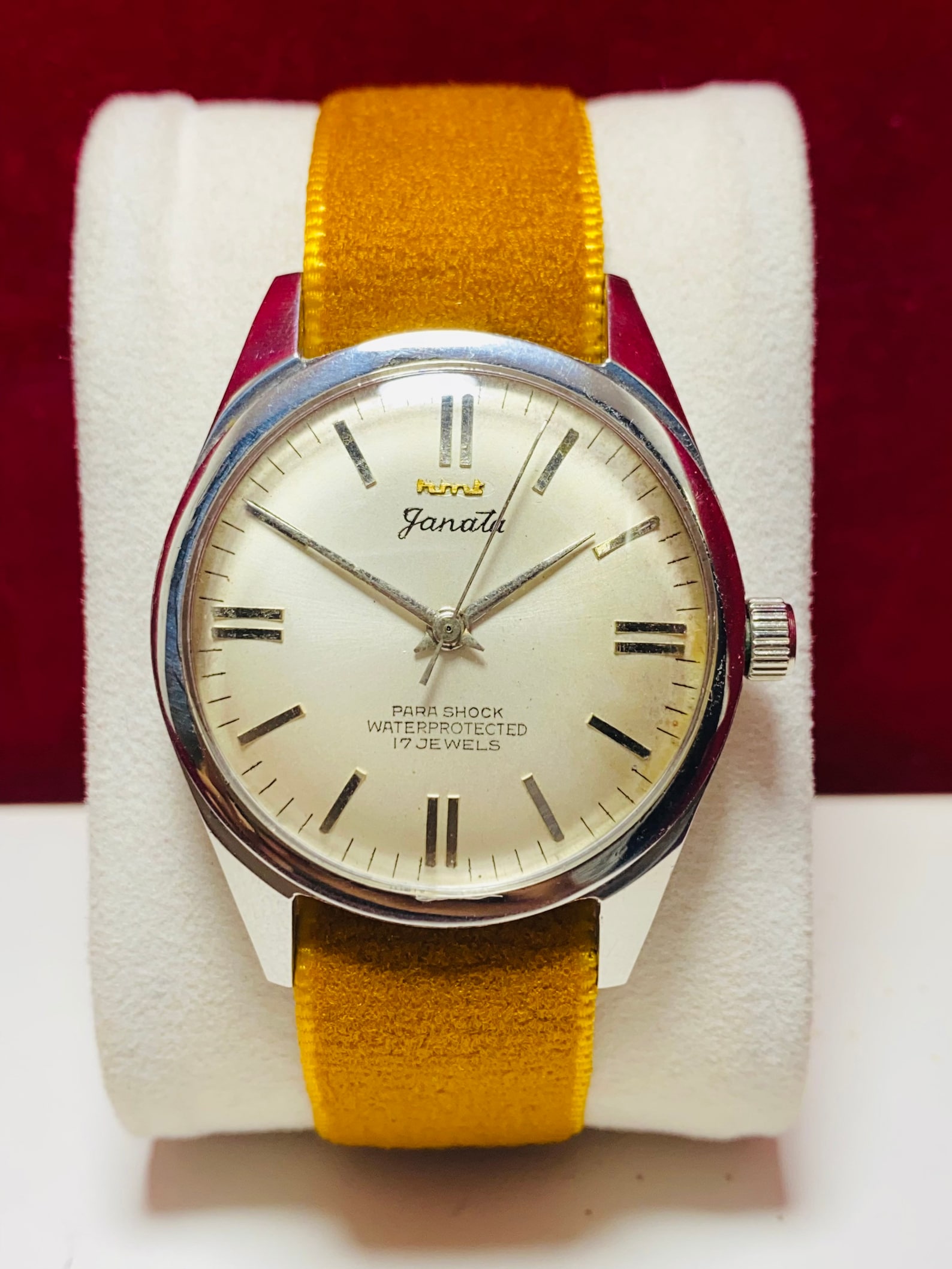 HMT Janata Vintage wrist watch mechanical watch for men 17J Etsy