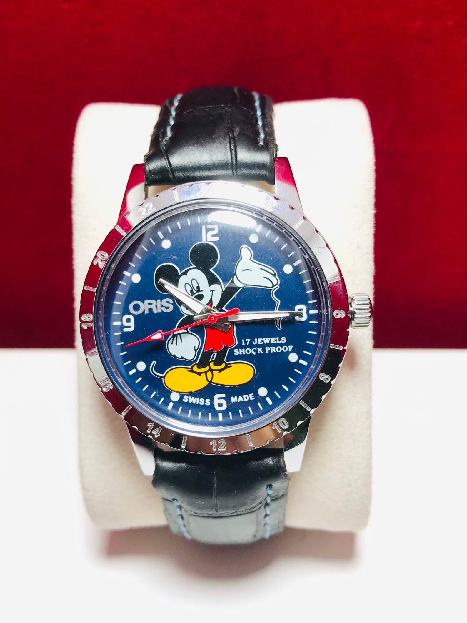oris mickey mouse watch