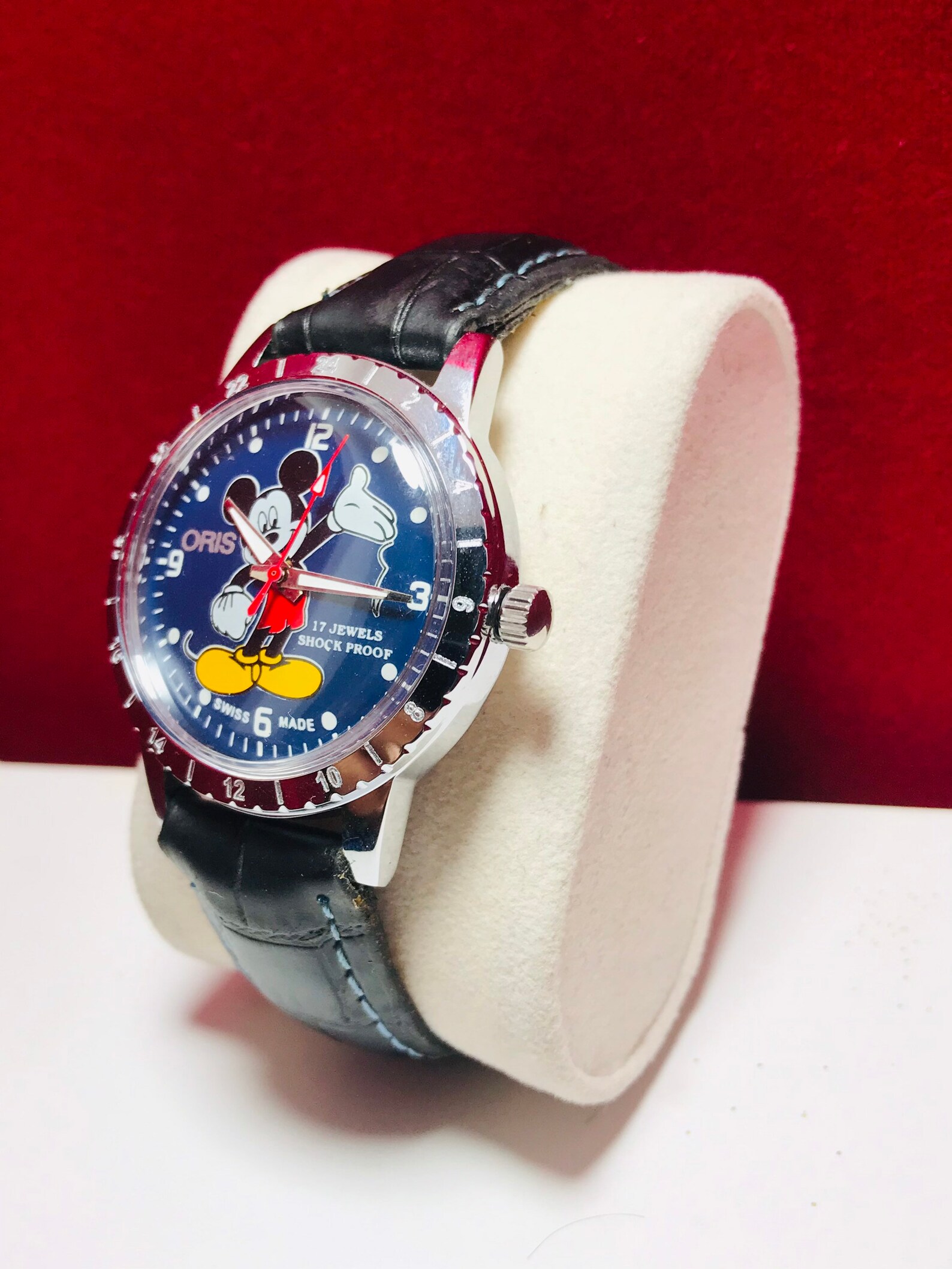 oris mickey mouse watch