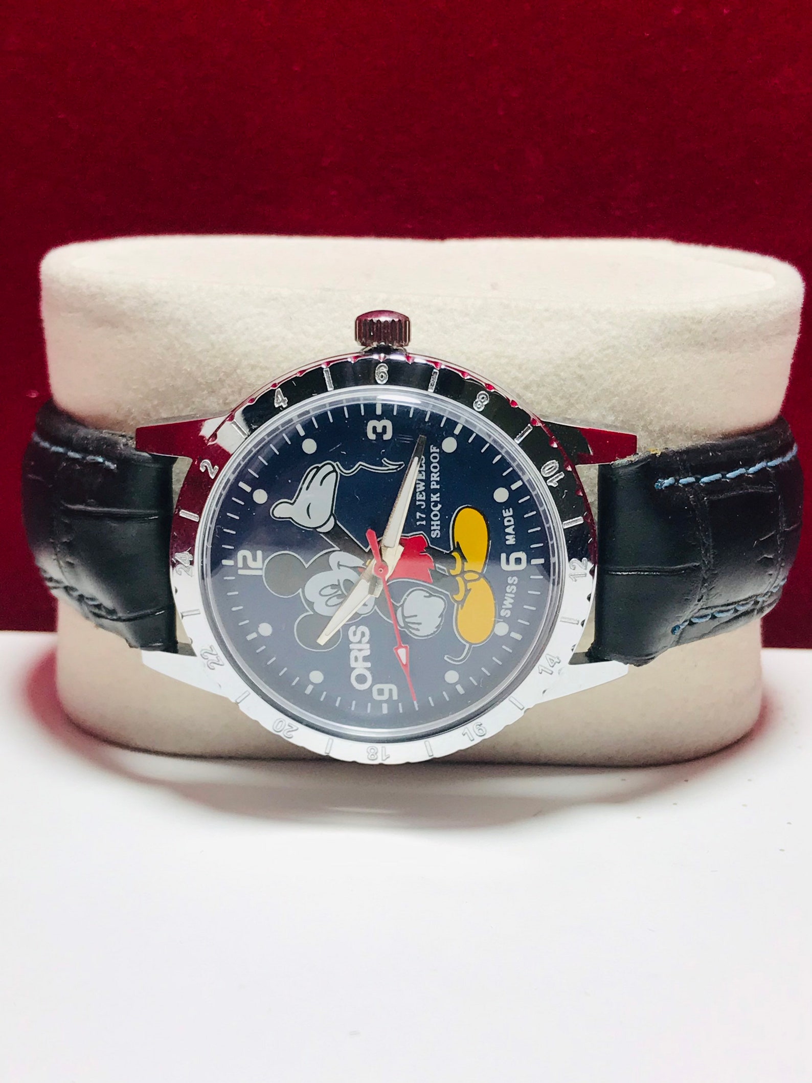 oris mickey mouse watch