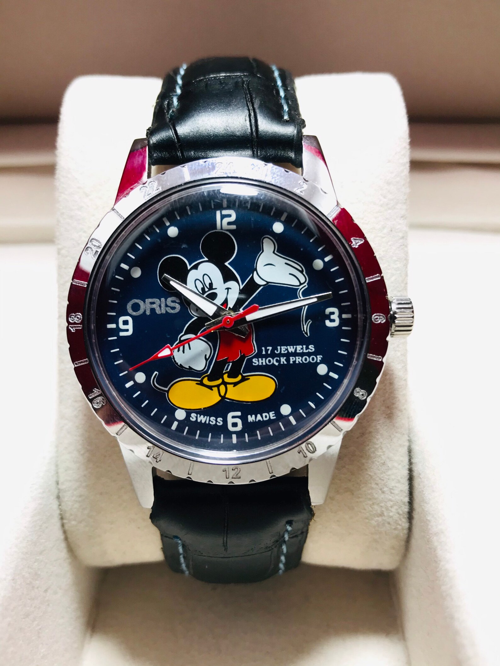 oris mickey mouse watch
