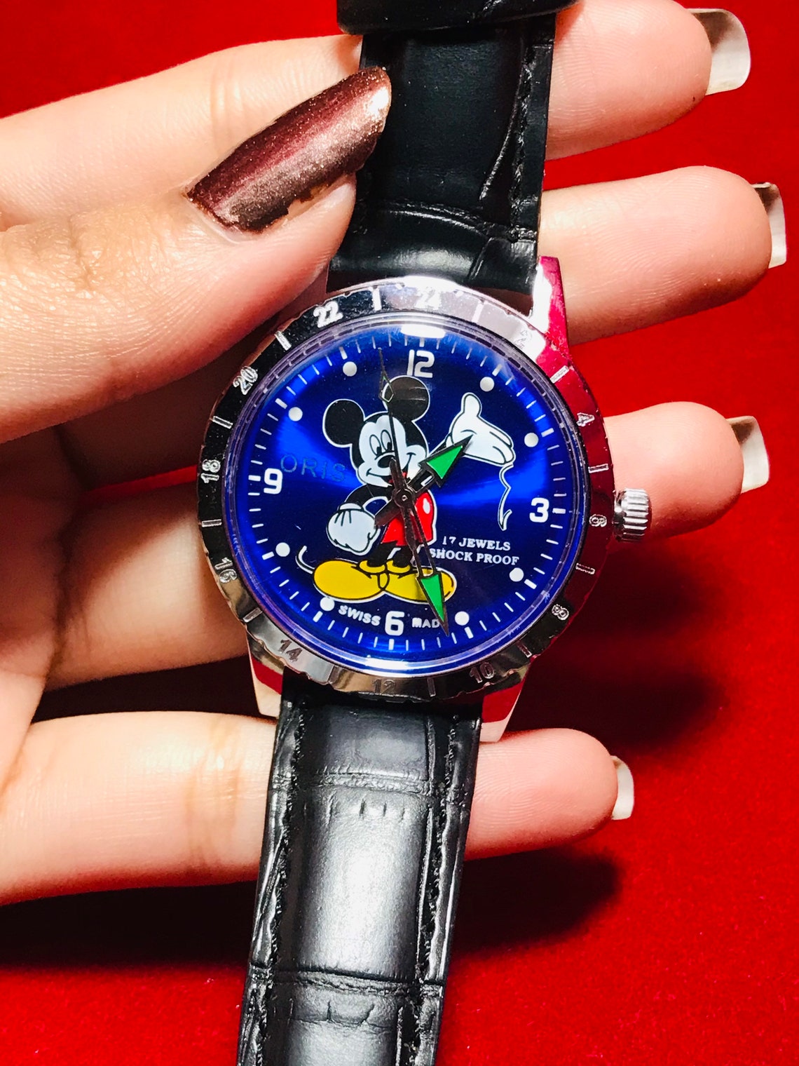 oris mickey mouse watch