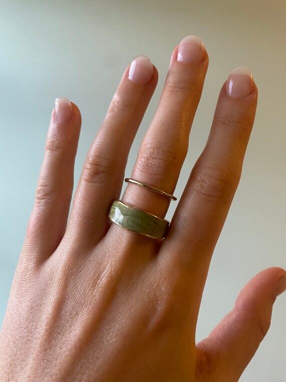 Promise rings 2024 gold plated
