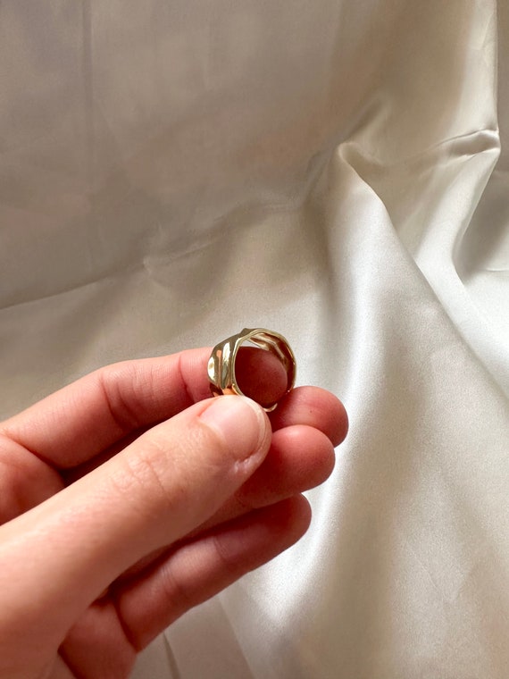 Grosse bague fantaisie reglable hot sale
