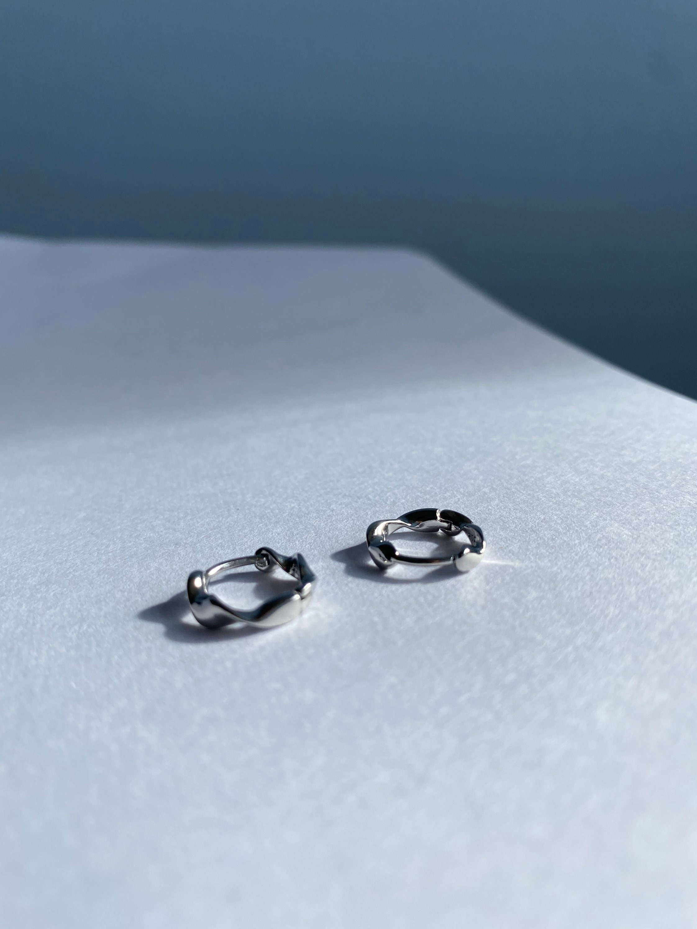 Engraved Hoop Earring (Single)
