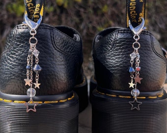 Starry Night Shoe Clips / Shoe charm / Star keychain / Star jewelry / Bag Accessories / Purse charm / keychain