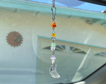 Qn Celestial sun COLOR CAR CHARM mirror ornament ganz Qn Celestial sun COLOR CAR CHARM mirror ornament ganz