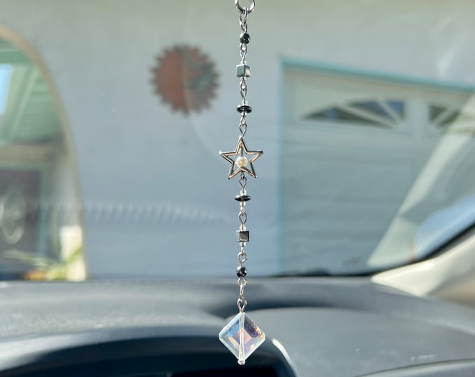 Galaxy Star Car Charm ~ Rear view mirror charm