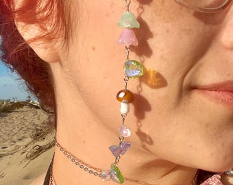 Nature Fairy Eyeglass Beaded Chain