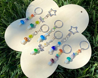 Fairytale Mushroom keychains