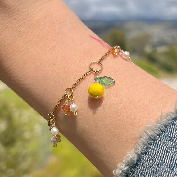 Lemon drop beads jewelry discount