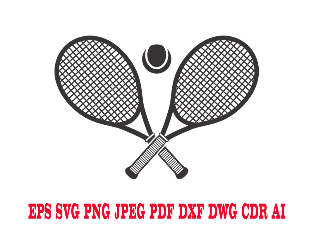 Tennis Racket,tennis Game,tennis Ball Instant Download,svg, PNG, EPS ...