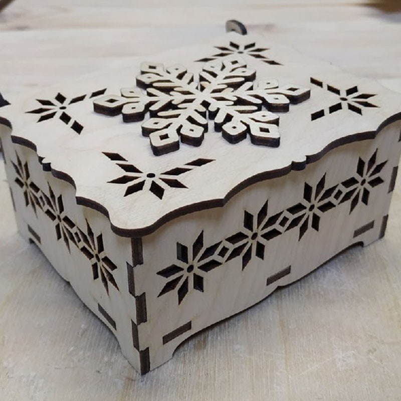 Snowflake Shadow Box - Etsy