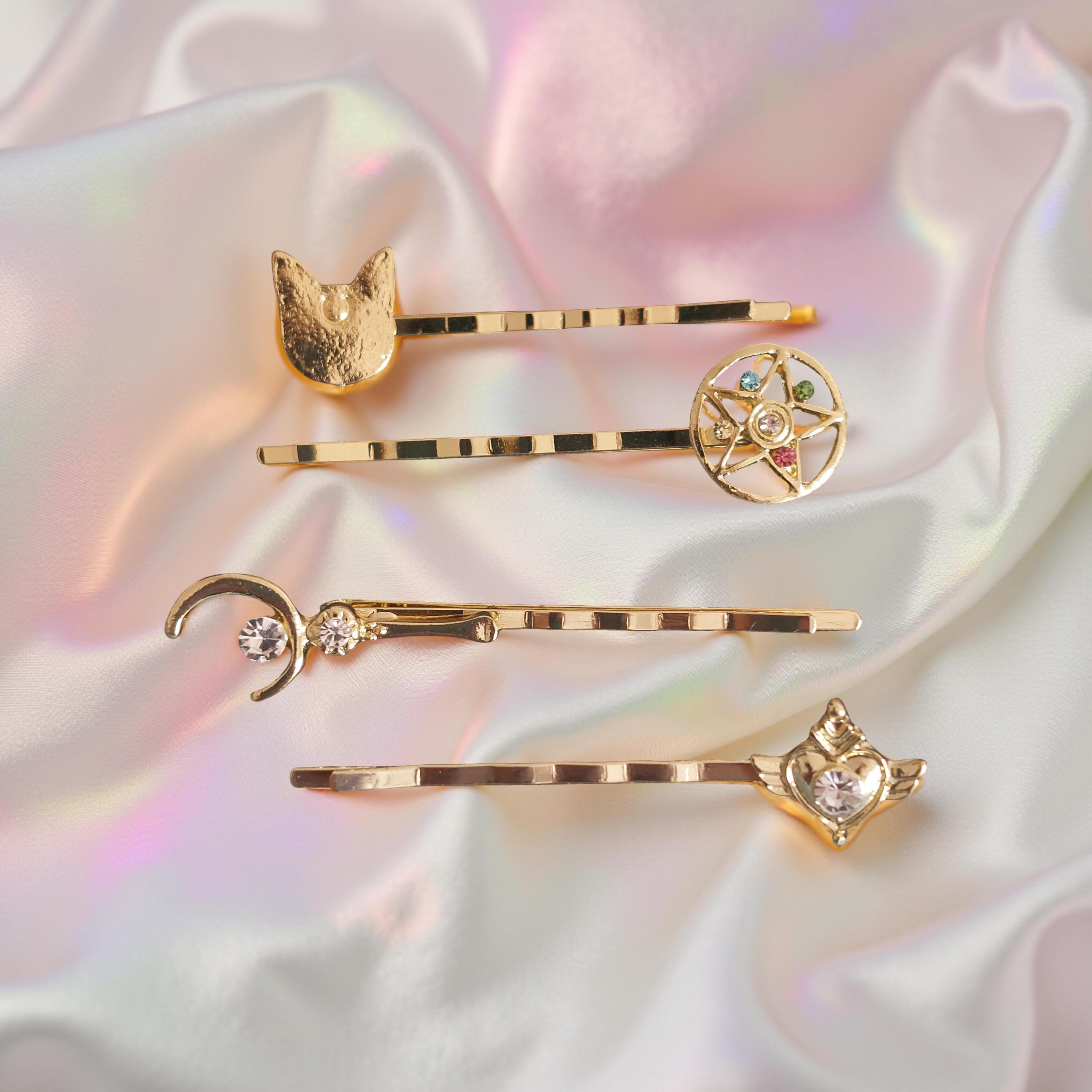Broche para cabello de sailor Moon Sailor Moon Hair Accessories - Etsy main image 4