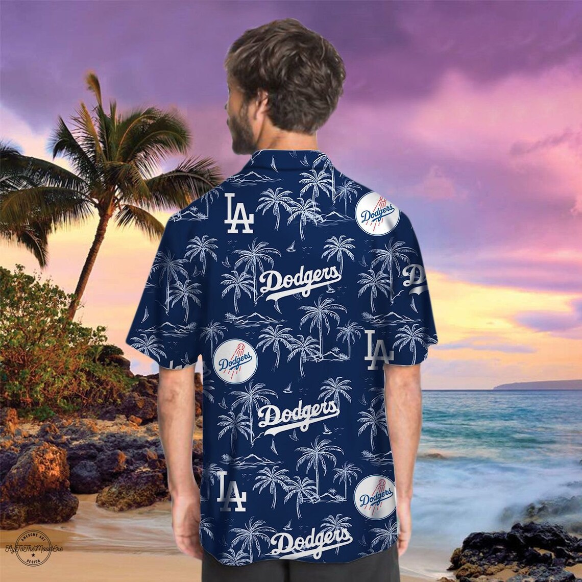 Los Angeles Dodgers V2 Mlb Baseball Sports Logo Hawaii Shirt | Etsy