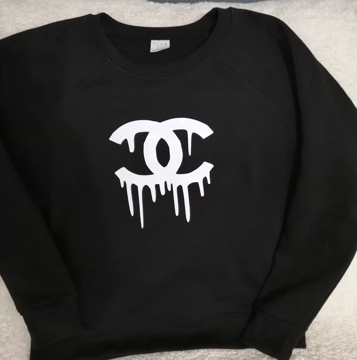 Chanel logo sweater | Etsy