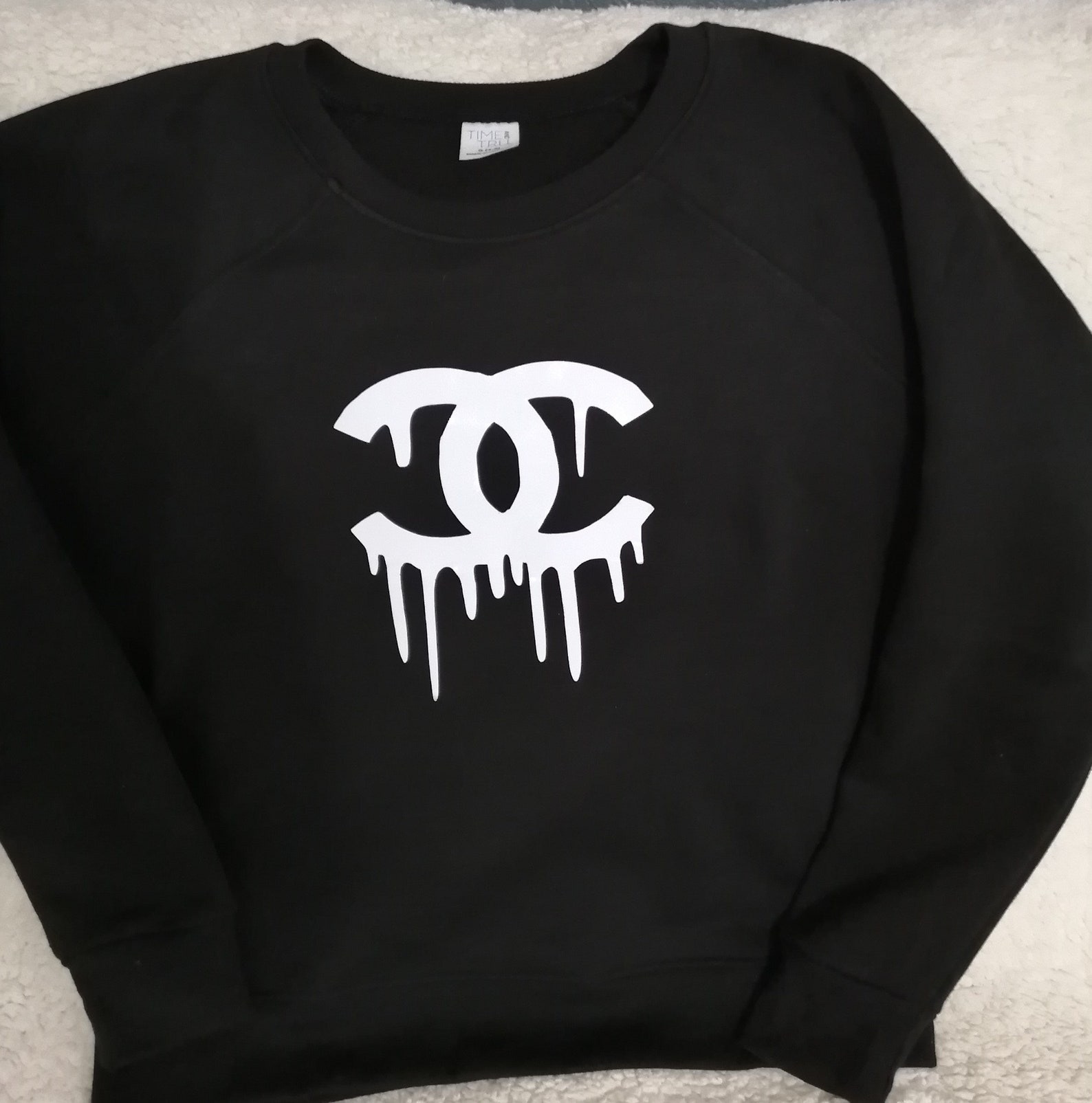 Chanel logo sweater | Etsy