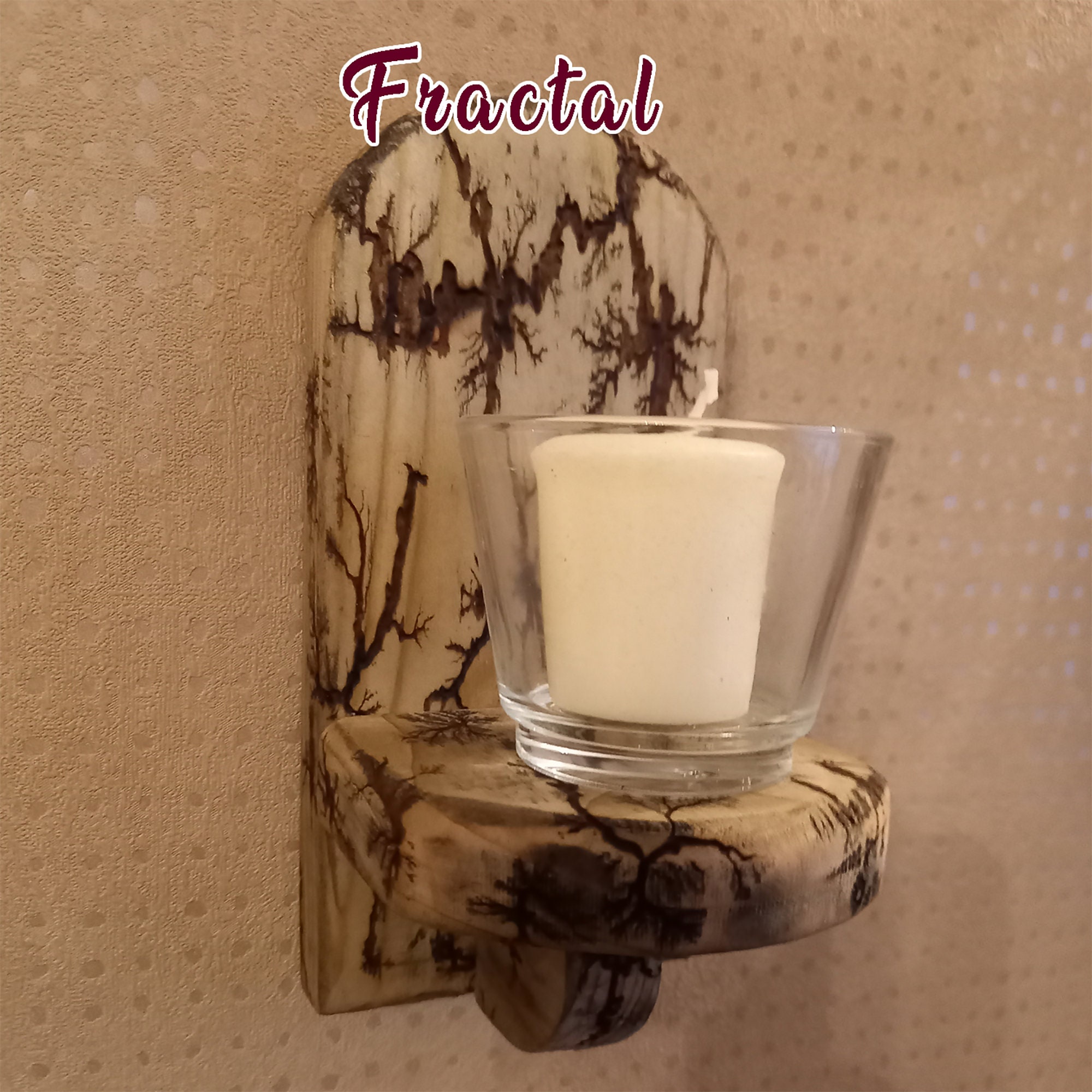 PAIR Votive Tealight Wall Candle Holders Sconces Rustic Etsy