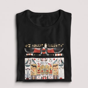 Ancient Egypt Shirt, Khnum, Hieroglyphics Tshirt, Egyptian hieroglyphs Tee, History T-Shirt, Egyptian Gift Idea, Kemetic Shirt