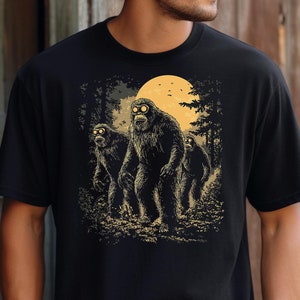 Cryptid Shirt, Cryptozoology Shirt, Mothman Shirt, Bigfoot Shirt, Supernatural Shirt, Sasquatch Shirt, Folklore Shirt, I Want To Believe