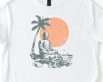 Buddha T-Shirt, motivierendes Geschenk, Yoga T-Shirt, Meditations-Shirt