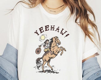Howdy Y'all Cowgirl Tee, Nashville Texas Shirt
