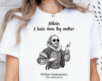 William Shakespeare Quote Shirt, Book Reader Tees, English Teacher Gift, Literary Shirt, Battle of Wits, Shakespeare Shirt, Literature Gift