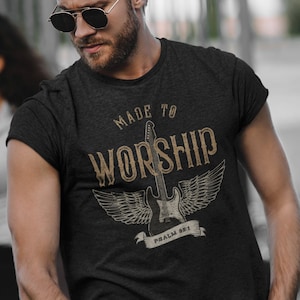 Worship Shirt Psalm 95 Faith Shirt Country Music shirt Christian Trendy Christian Shirts Bible Verse Shirts Christian Gifts