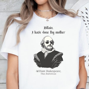 William Shakespeare Quote Shirt, Book Reader Tees, English Teacher Gift, Literary Shirt, Battle of Wits, Shakespeare Shirt, Literature Gift