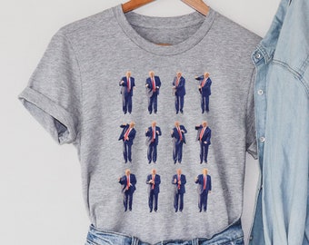 POTUS 45 Dance Shirt, Save America Tshirt, Trump 2024 Tee, Trump 45/47, America First T-Shirt, Funny Trump MAGA Gift