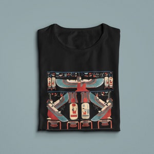Ancient Egypt Shirt, Kings Tombs Thebes, Hieroglyphics Tshirt, Egyptian hieroglyphs Tee, History T-Shirt, Egyptian Gift Idea, Kemetic Shirt