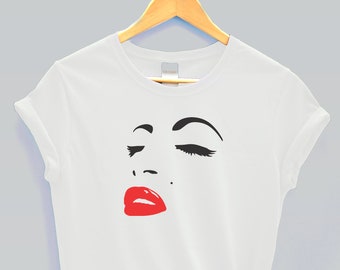 Marilyn Monroe Portrait T-Shirt: Vintage Style Graphic Tee