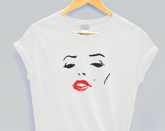 Vintage Marilyn Monroe Portrait T-Shirt: Fun Graphic Tee