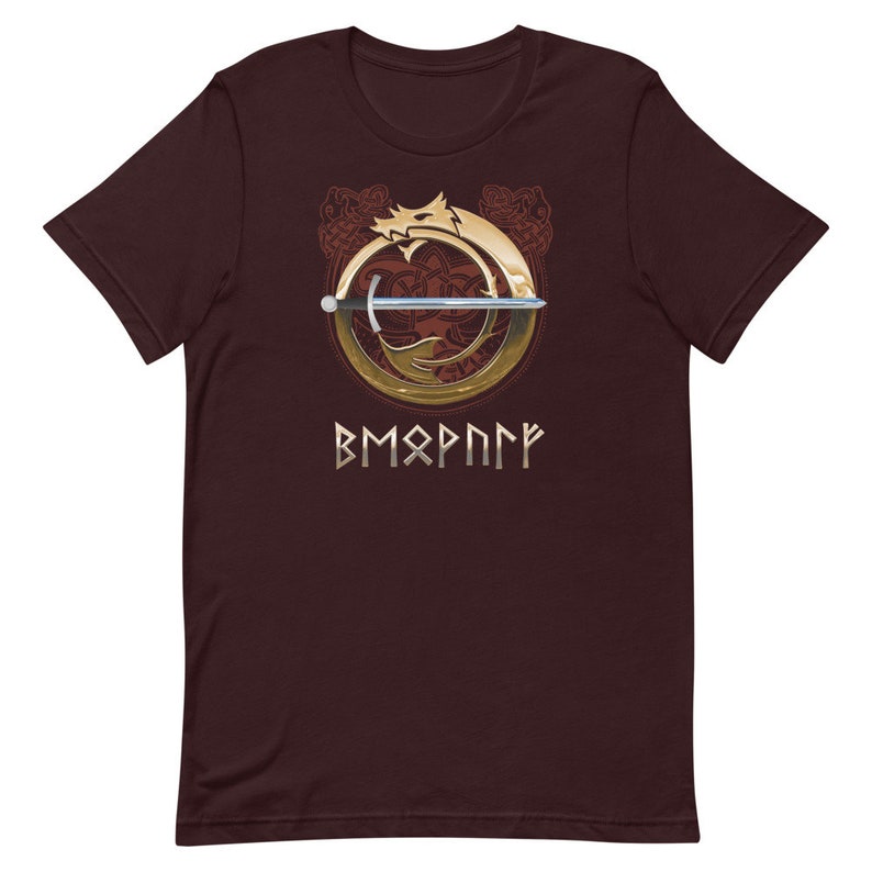 Beowulf Shirt Viking Tshirt Celtic Tshirt Runes Book Etsy