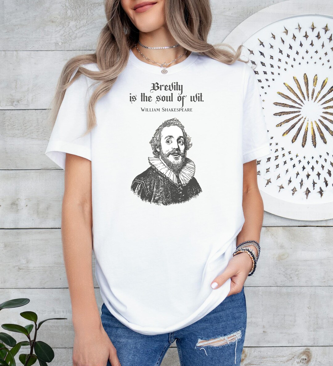 William Shakespeare Quote Shirt, Book Reader Tees, English Teacher Gift ...