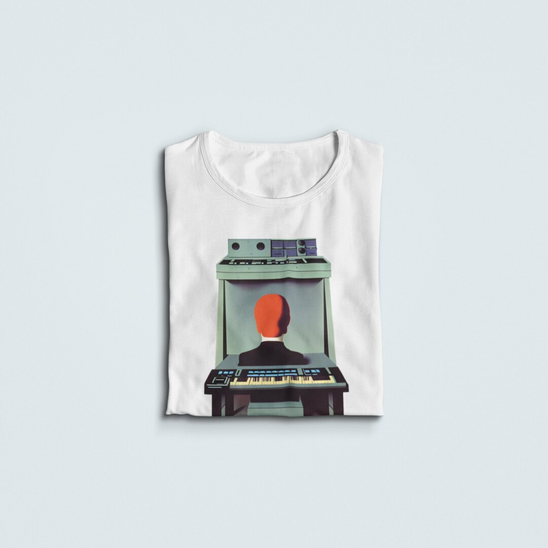 René Magritte Synthesizer Shirt, Modular Synth, Beat Maker Gift, Music ...