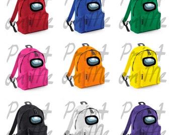 NEW Among Us Bookbag Single-pocket Backpack Sus 1 Imposter Back To