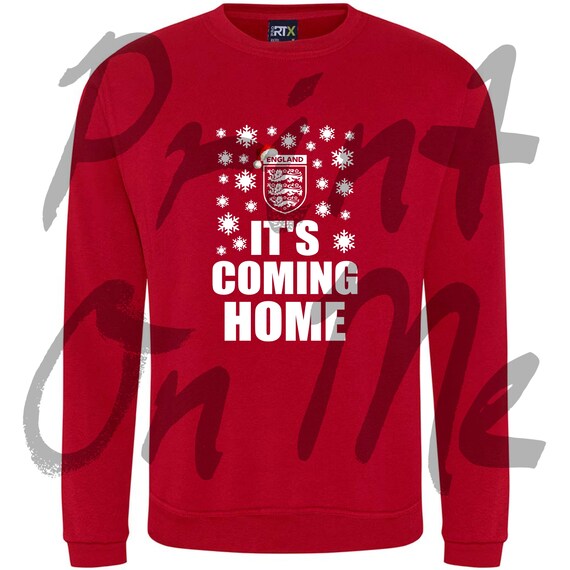 world cup its coming home t shirts England Christmas Jumper It's Coming Home World Cup 2022