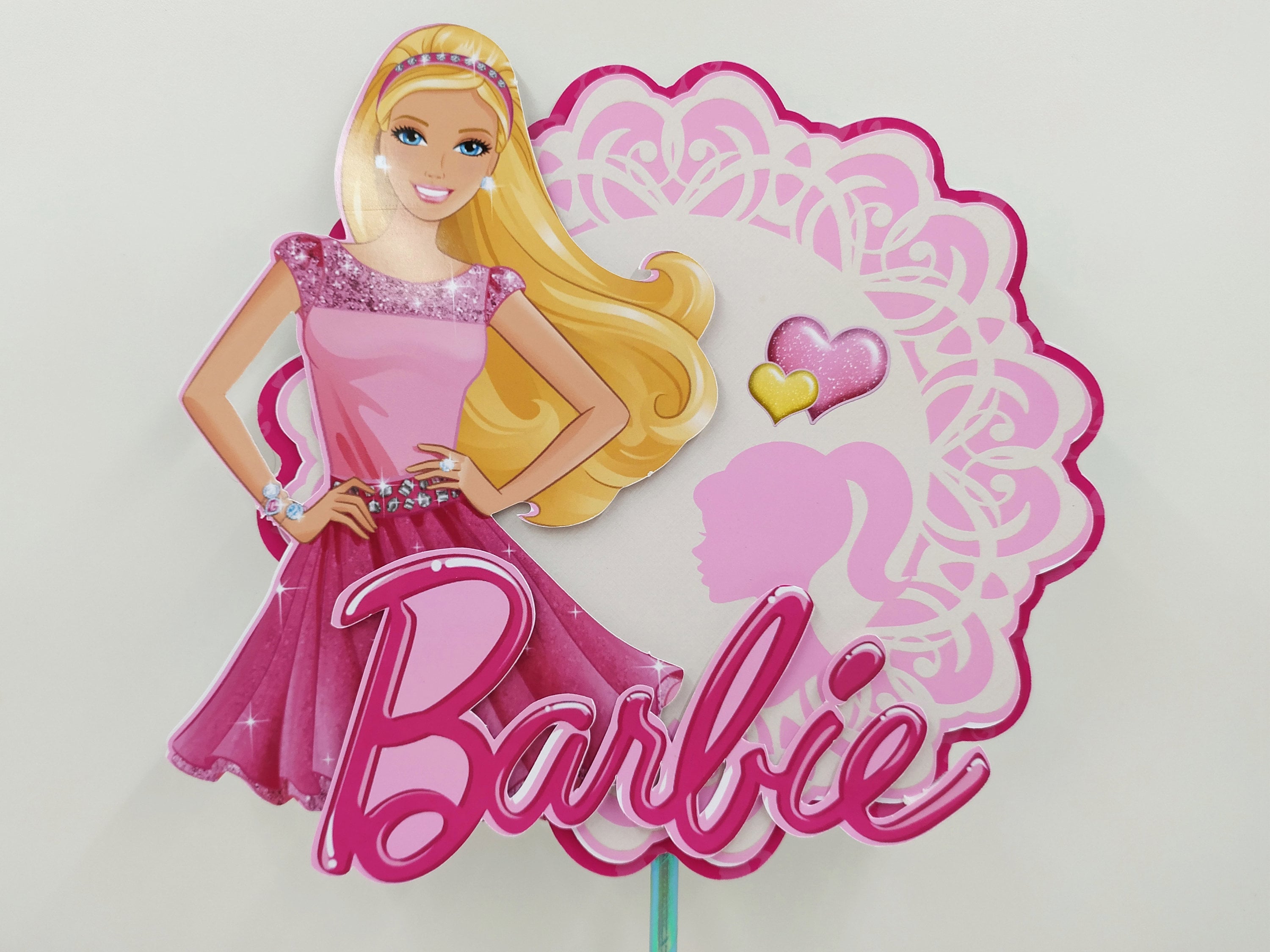 Barbie Birthday Cake Toppers - Rcmwe.com