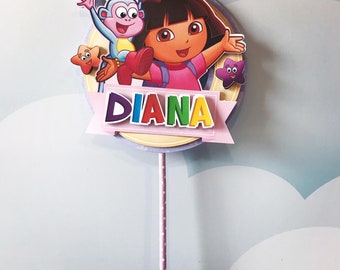 Dora Fondant Cutter Etsy