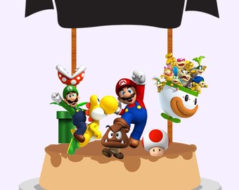 Nintendo Switch Shaker From Mario Bros Made In Polymer Clay Etsy
