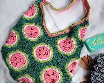 Fruit Salad Tote crochet pattern