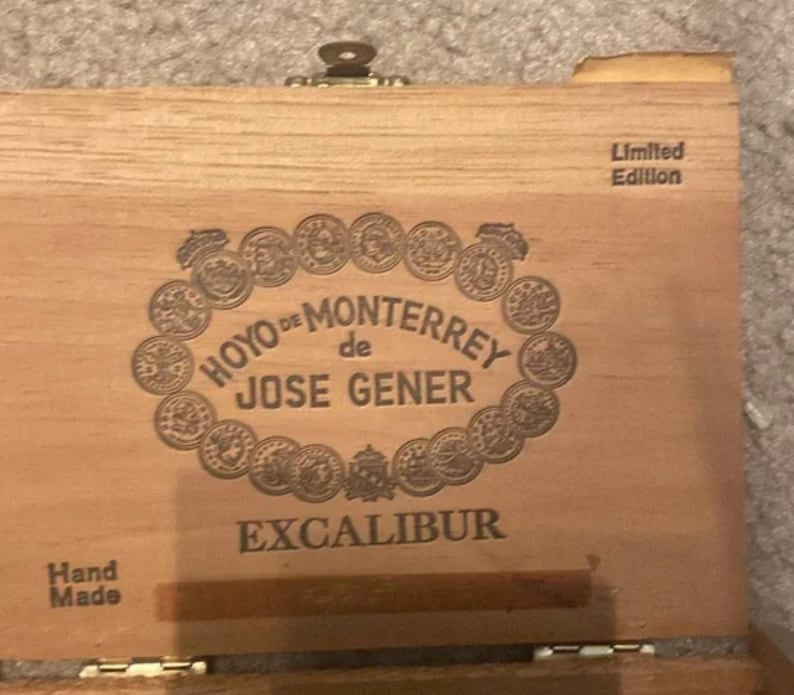Vintage Hoyo De Monterrey De Jose Gener Cigar Box Limited Edition ...