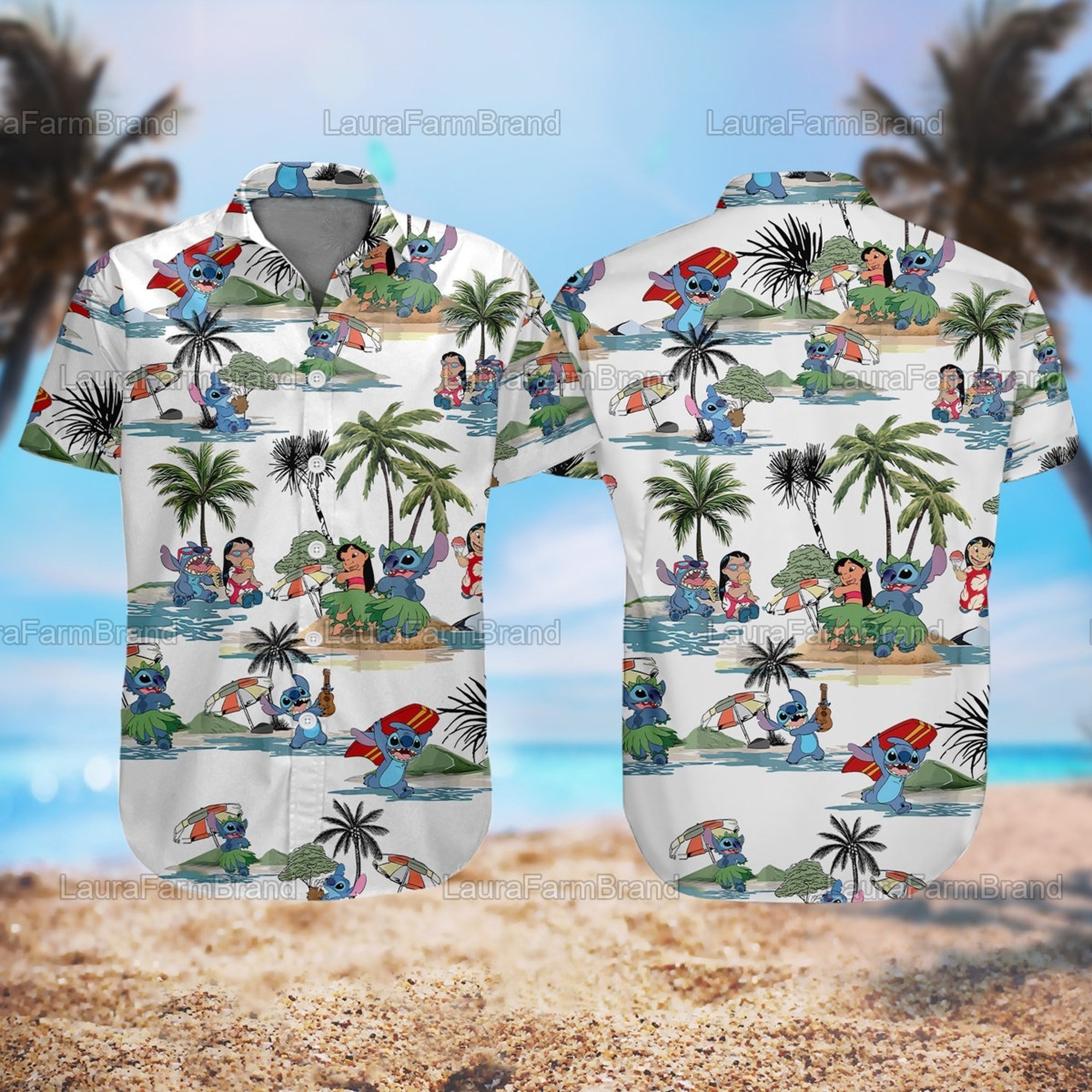 Lilo And Stitch Hawaiian Shirt