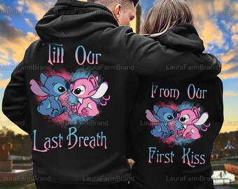 Lilo Couple Hoodie Funny Stitch 