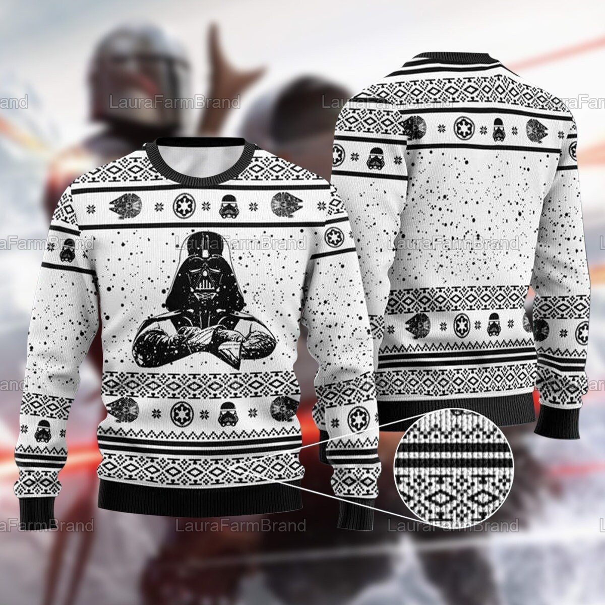 Darth Vader Sweater - Etsy